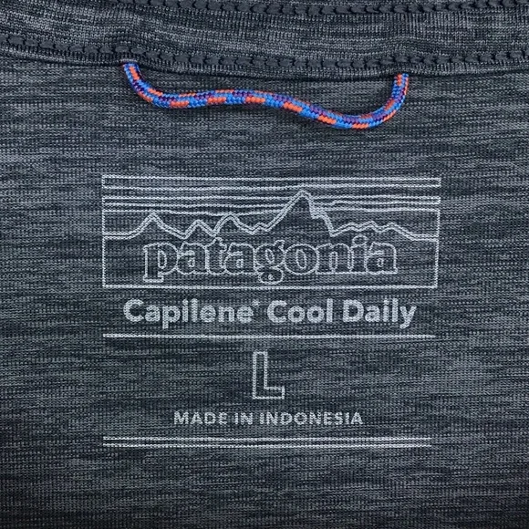 Patagonia Capilene Cool Daily men’s short sleeve tee shirt large - Picture 3 of 8
